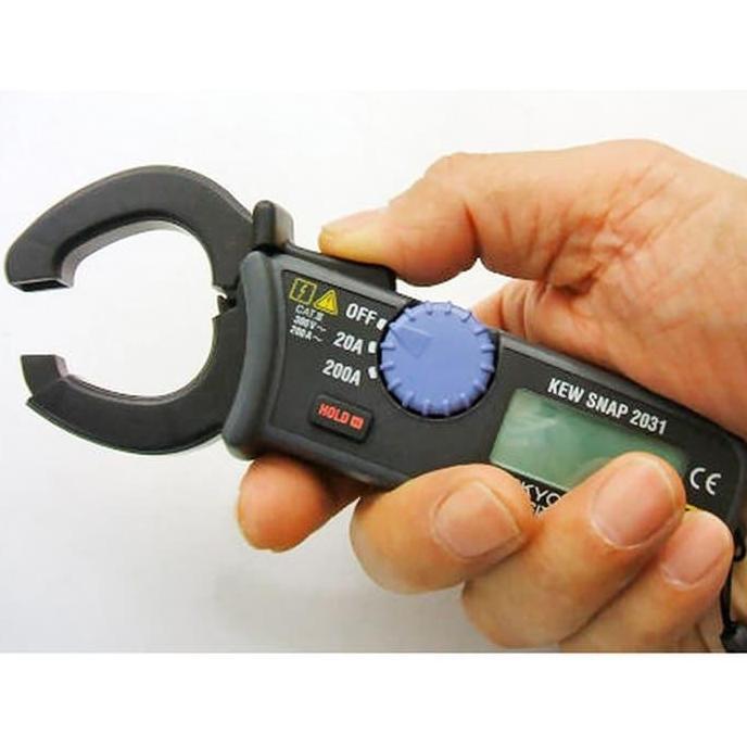 Kyoritsu 2031 tang ampere ac dital mini clamp meter 200a Ori Japan