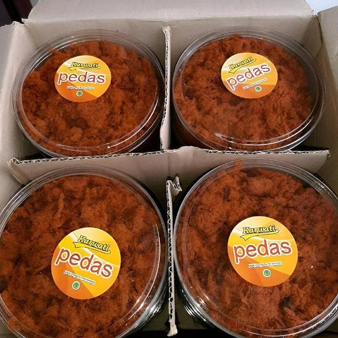 Foodx- Abon Ayam Karwati Asli Cianjur 150 Gram Rasa Original Pedas