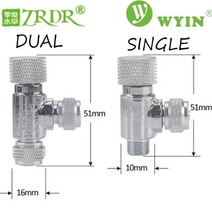 NEW PRODUK KRAN CO2 TRIMING VALVE CO2 VALVE CO2 NEEDLE VALVE THANKYOU & HAPPY SHOPPING :)