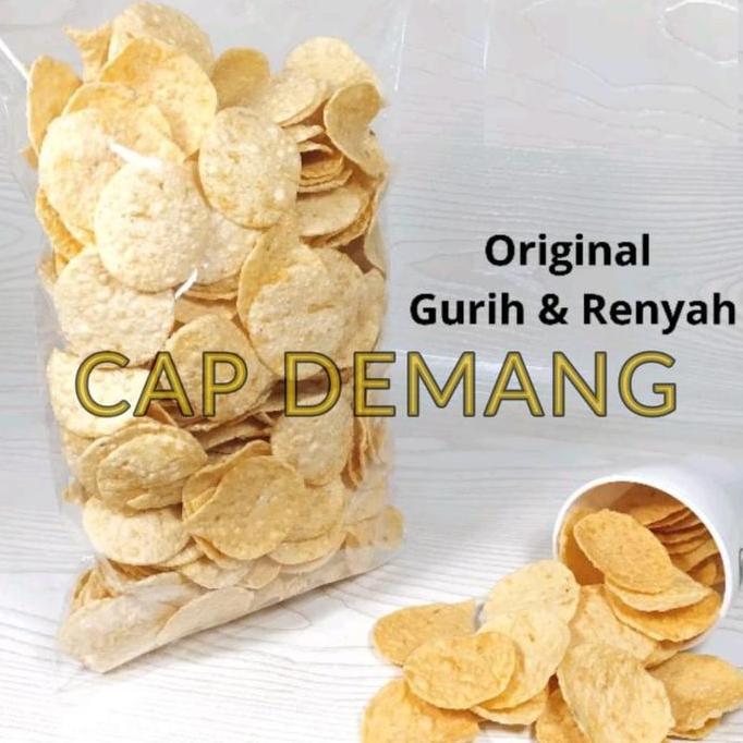 Foodx- Opak Singkong Coin / Berat 500 Gram / Opak Coin Cemilan