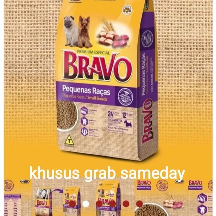 Tablock- Bravo Dog Food Small Breed Premium Spesial 20 Kg Makanan Anjing Same