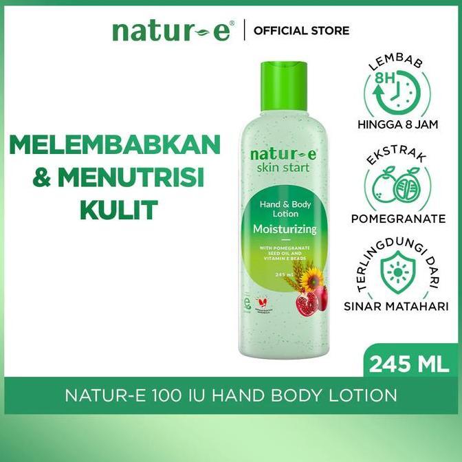 Skinwill- [Isi Lebih Banyak] Natur-E Skin Start Hand & Body Lotion Moisturizing 245Ml - Untuk Kulit 