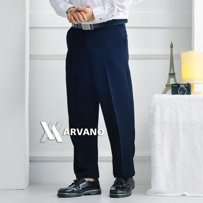 Bergaransi Celana Bahan Formal Pria Standar Reguler Fit Celana Kantor Celana Panjang Celana Kerja Sa