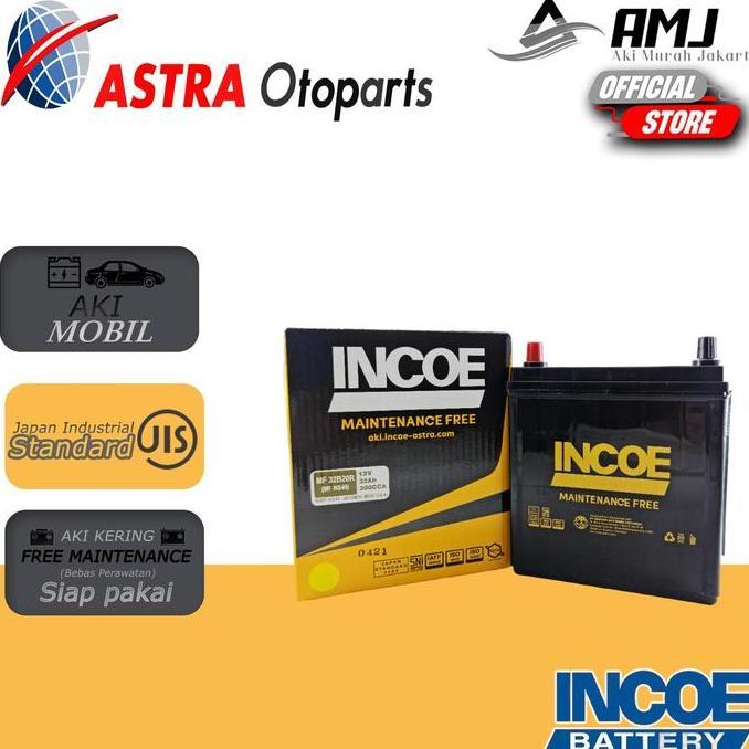 Incoe MF Astra Aki Mobil Daihatsu Grand Max NS40 - 32Ah Aki Kering