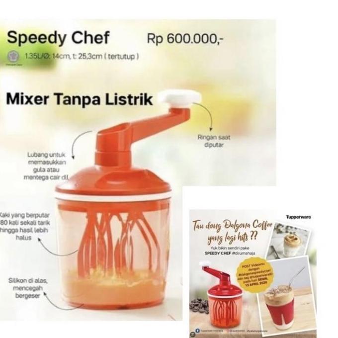 Tupperware MPress Container Cetakan kue ICA
