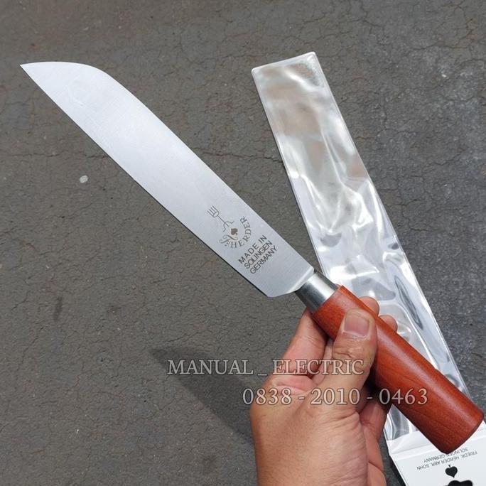 TERLARIS - Pisau Cap Garpu Original 7 Inch Made In Germany Plus Sarung cap Garpu