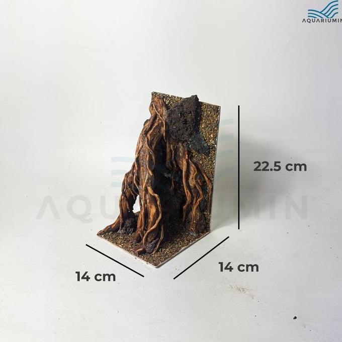Paket Hardscape Hiasan Aquarium / Aquascape Plug And Play 15 x 15 x 25 [terbaik]