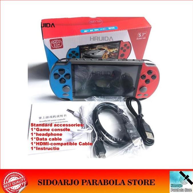 Gameboy X7 Plus HDMI PVP PSP Console Handhled 5.1 inch 8GB Retro Game PEM