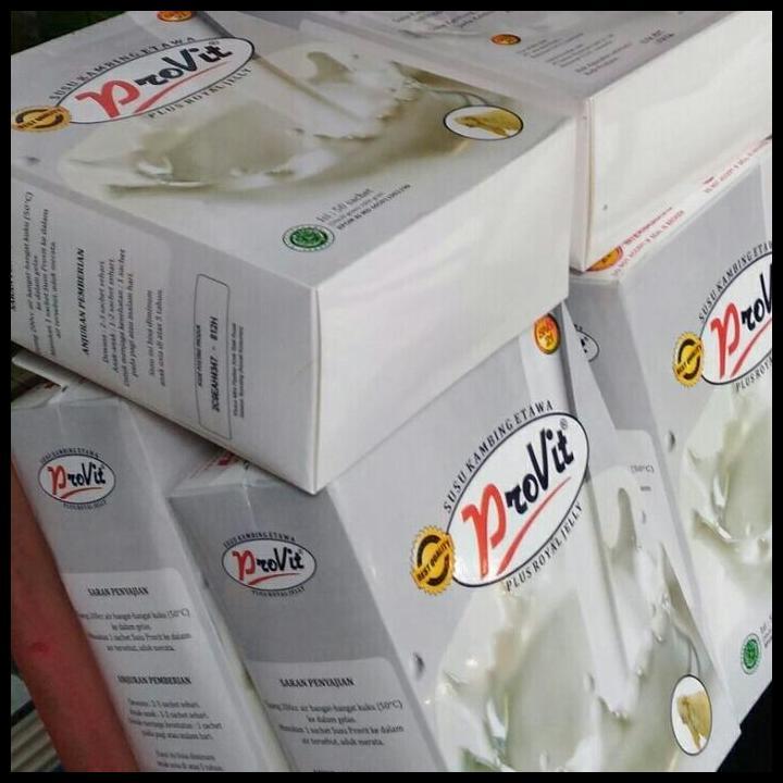 New Product Susu Kambing Etawa Provit Isi 50 Sachet