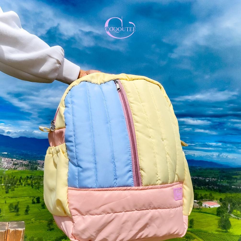 ORIGINAL COQOUTEE DEIZI TAS RANSEL PUFFY