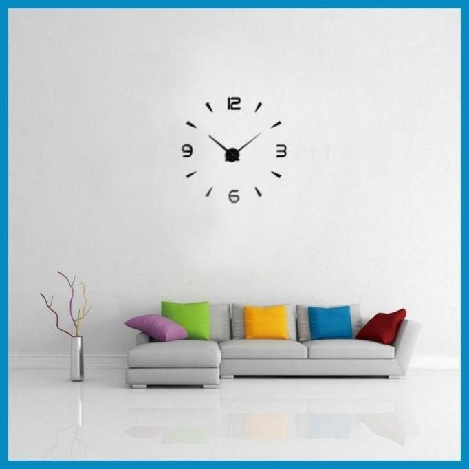 Jam Dinding Besar, Jam Dinding Diy Jumbo, Jam Tempel Ukuran Besar