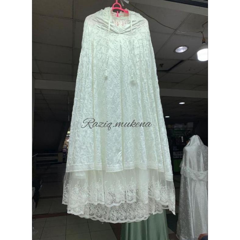 [TERBAIK] MUKENA DEWASA SUTRA PARIS TILLE PREMIUM MUKENA MEWAH SUTRA REMPEL RENDA TILLE ORIGINAL