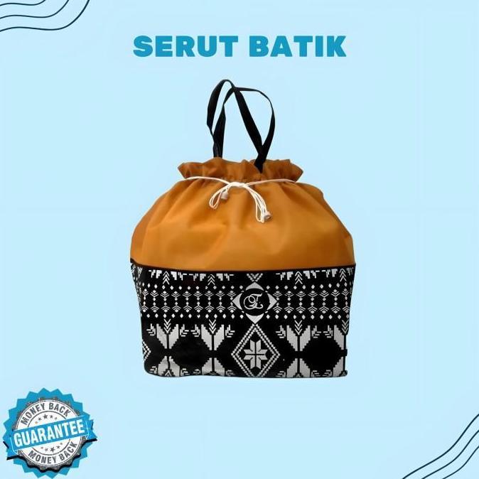 Tas Kain Serut Batik Dus Nasi Box 22 Tas Syukuran hajatan motif batik