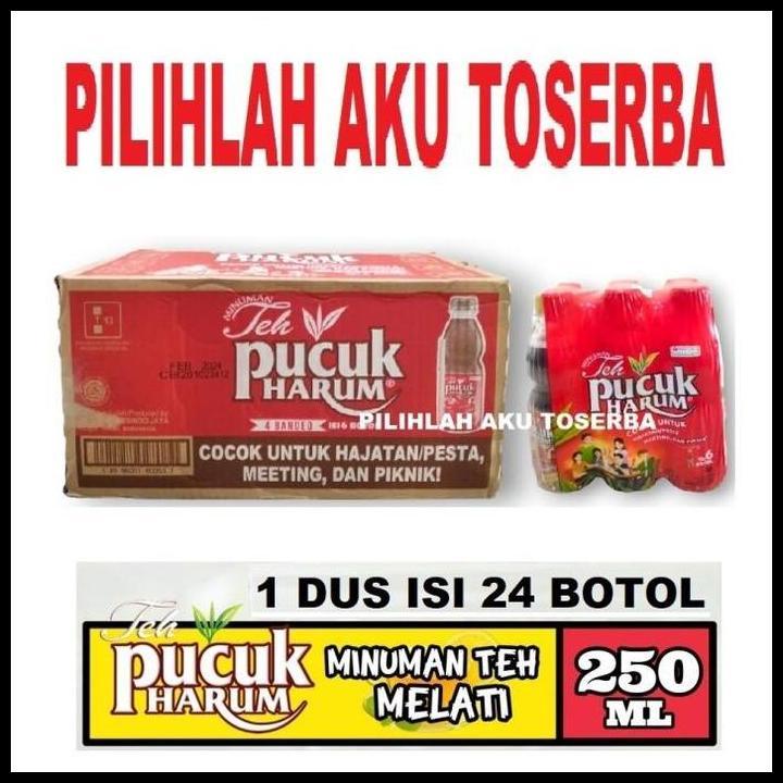 Best Quality Teh Pucuk Harum Original Botol 250 Ml - ( Harga 1 Dus Isi 24 )