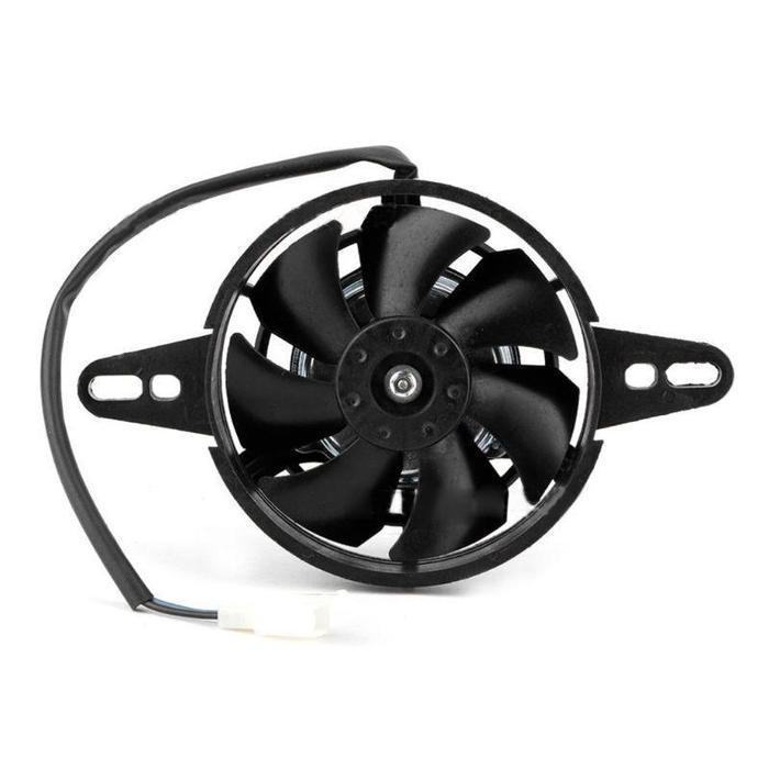 Ready,Dikirim Dari Jakarta Motorcycle Radiator Fan Radiator Dc 12V 12Cm Universal For 150Cc 200Cc 25