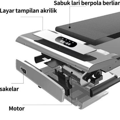 Treadmill Elektrik Treadmill Lipat Treadmill Portable Walking Pad Running Pad Treadmill Termurah