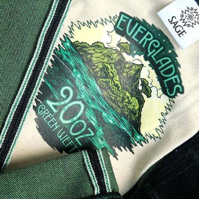 Cuci Gudang  Celana Sage Denim The Greatbeast Iii 20Oz Unsanforized DeepIndigo