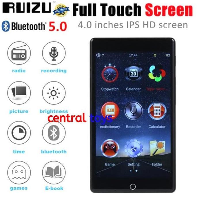 Allthebest- RUIZU H1 8GB Touch Screen MP3 Player Bluetooth built-in speaker