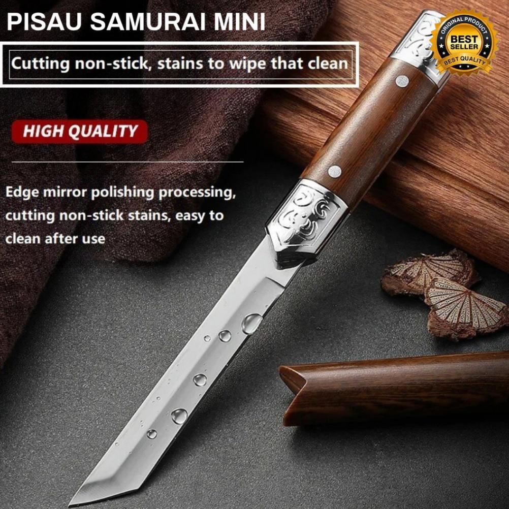 PISAU JEPANG MINI PISAU DAPUR PISAU SURVIVAL PISAU SAKU Pisau Samurai Mini Pisau Mongolian Pisau Out