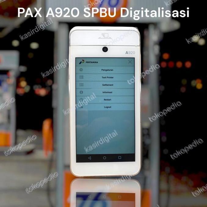 Android EDC PAX A920 SPBU Digitalisasi