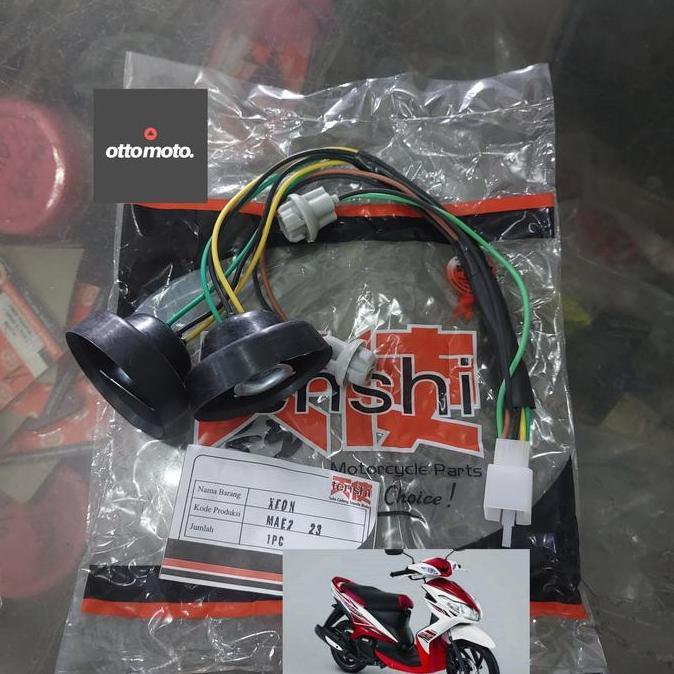 COB LAMPU DEPAN SOCKET FITTING LAMPU DEPAN XEON KARBURATOR 2010 - 2012
