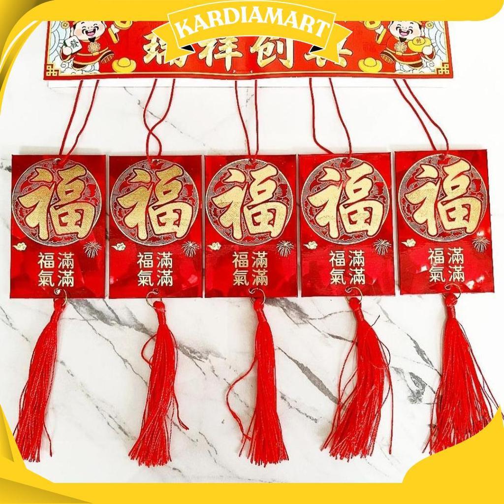 Gantungan Angpao Imlek/Hiasan Imlek/Gantungan Imlek/Angpao Imlek/Hiasan Pohon/Angpao Gantung/Angpau 