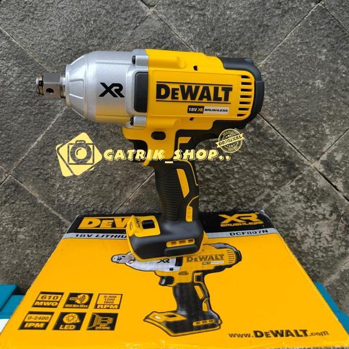 Dewalt DCF897 3/4" Impact Wrench Dewalt 18V / 20V Impact Baterai Dewalt DCF 897 Cordless