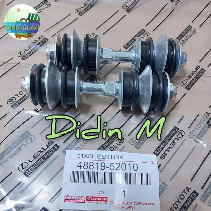 KEYMAZ Joint stabilizer link baut stabil bar link 1set Toyota Etios Valco Ori