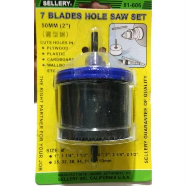 Hole Saw sellery 7 BLADES HOLE SAW SET original