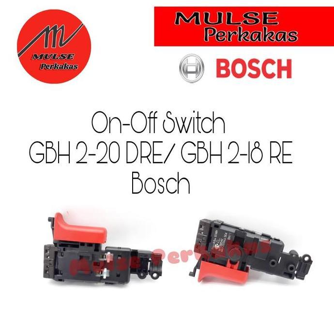 (Original) On-Off Switch/ Saklar Bor Bosch GBH 2-20 Dre