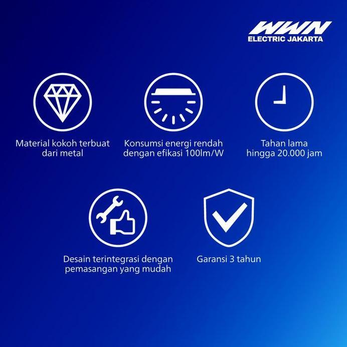 Ready stock Lampu PLafon Philips DN020B 4,5W 10,5W 13W 16W 20W Watt downlight led inbow DN020B G4 - 