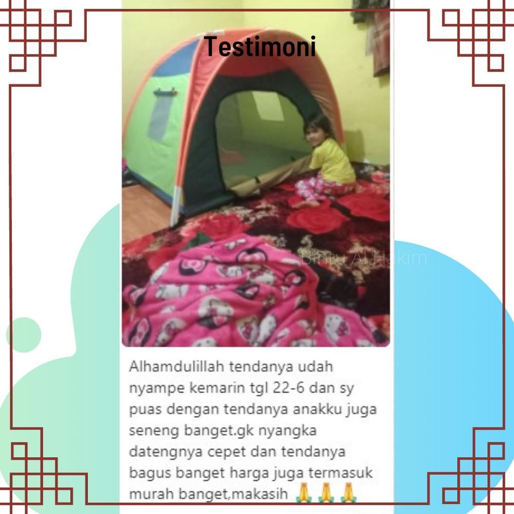 TERBARU COD TENDA ANAK UKURAN JUMBO MURAH _ TENDA ANAK KARAKTER CUKURAN 200X200 M _ TENDA MAINAN ANA