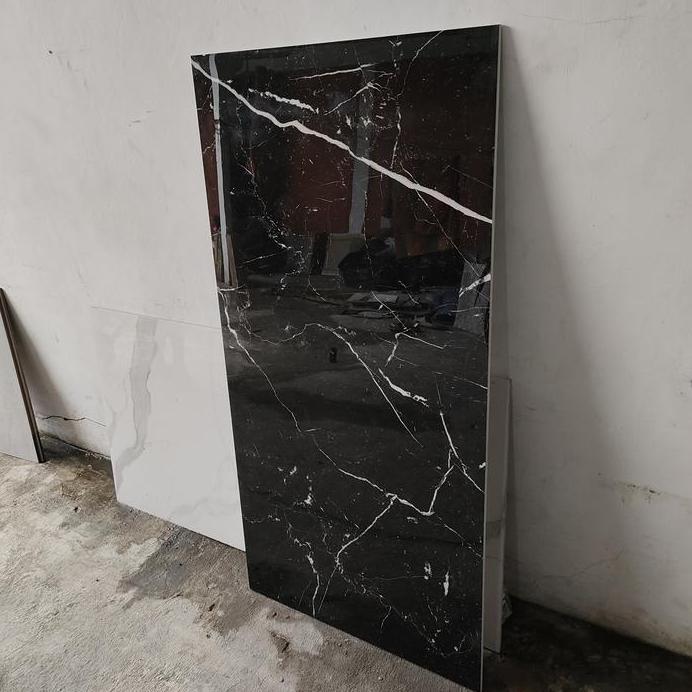 GRANIT 60X120 HITAM MARMER SALUR PUTIH / GRANIT 60X120 HITAM PREMIUM murah