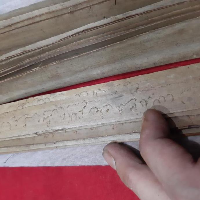 Barang Antik Stambul Lontar Asli