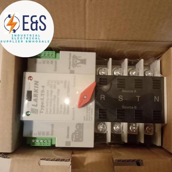 Larkin Lts-4P 100A Ats Otomatic Genset 3 Phase 4 Wire / Lts 4P Larkin