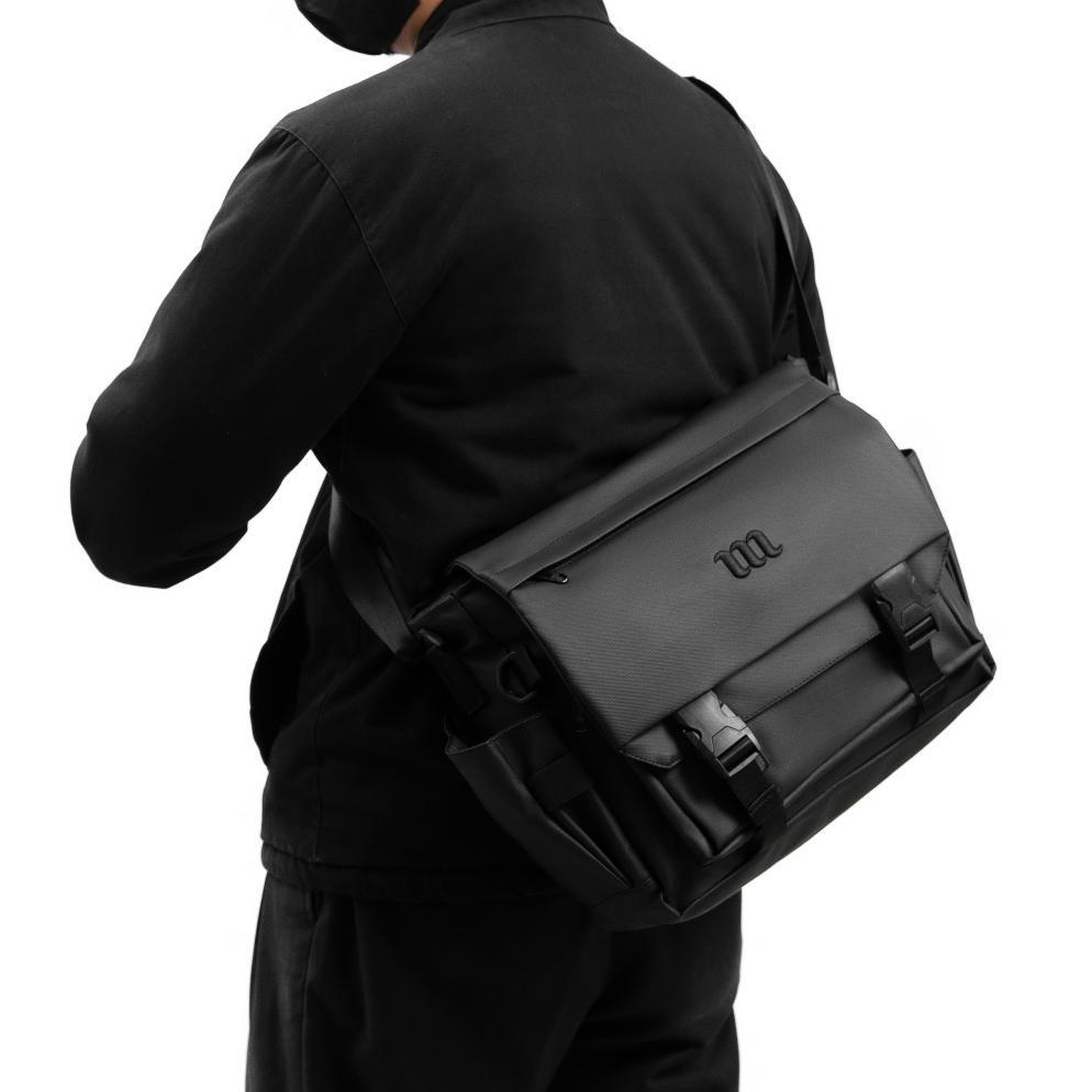 ORIGINAL MIVVER | NIFTY TAS LAPTOP 14" TABLET SLEEVE IPAD SLINGBAG WATERPROOF ANTI AIR RINGAN