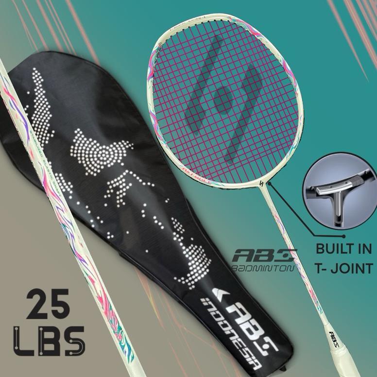 BEST SELLER RAKET BADMINTON CARBON SERIES TARIKAN MESIN 25 LBS