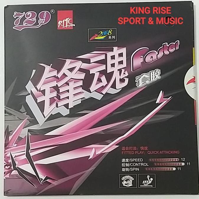 Karet Bet Pingpong 729 Ritc - Faster