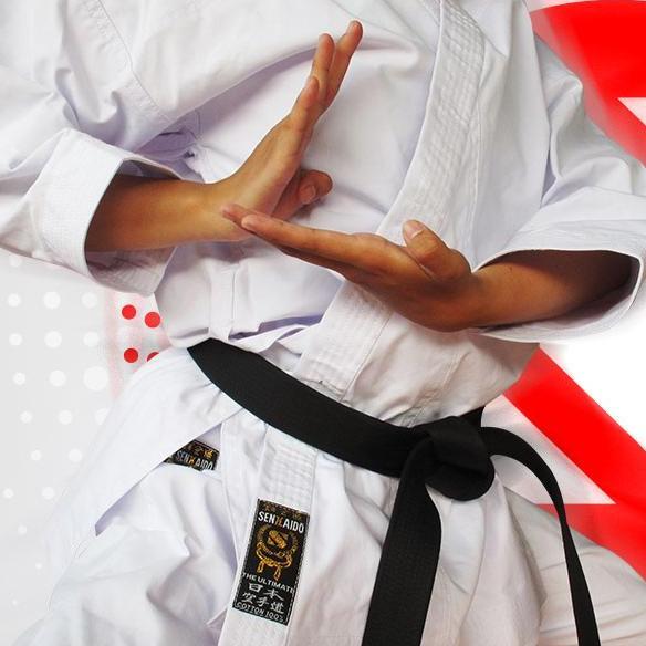 seragam baju karate pemula Senkaido tegi uniform judo aikido