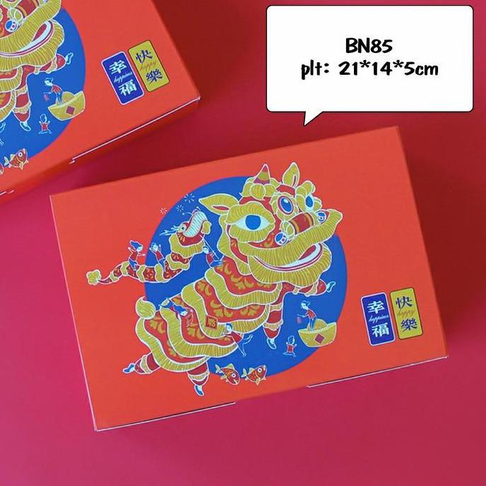 *#*#*#] Kotak Nastar Imlek BN85 Kotak Mooncake Cookies Kemasan Mooncake