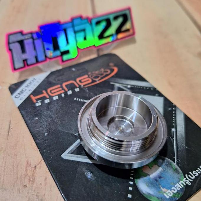Promo baut coin tutup filter pembuangan oli mesin vario pcx original Heng Diskon
