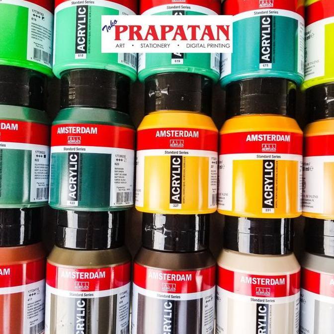 -BN- Cat Akrilik Amsterdam 500ml METALLIC | Amsterdam Acrylic