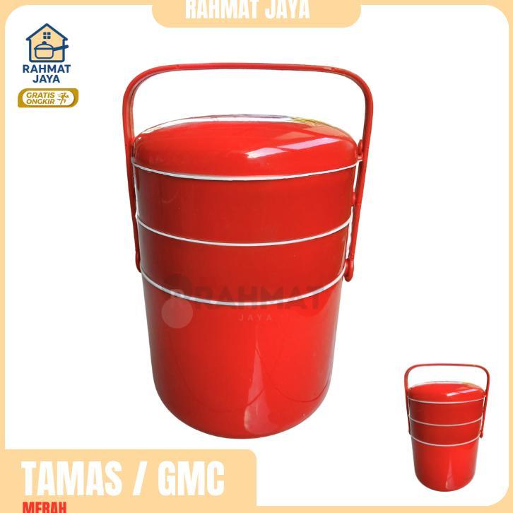 pengiriman cepat Rantang Piknik TAMAS Club Susun 3 Ukuran Besar Promo