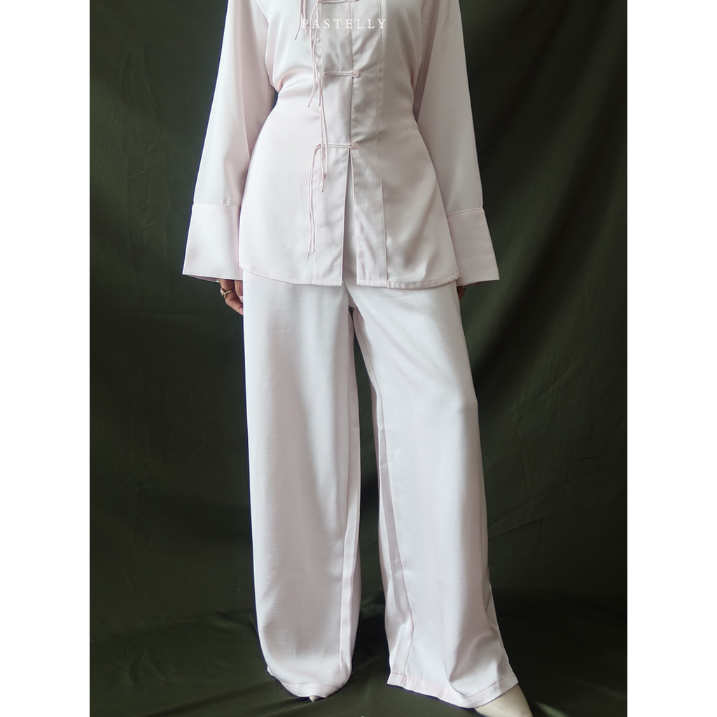 PASTELLY OUTFIT - Renaisans Coll - Kira Silk Pants