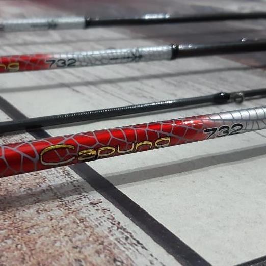 Promo Joran Capung Spiderman 732 4-8lb GEN 4  Relix Nusantara 2 piece warna merah SP BC Free Packing