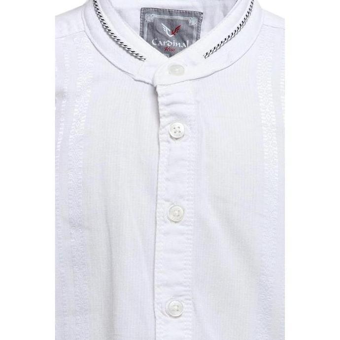 CARDINAL KIDS BAJU KOKO TANGAN PENDEK 5 (PUTIH) Best Quality