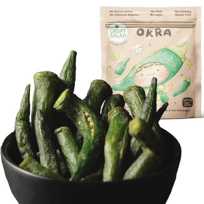 CRISPY SALAD - Keripik Sayur Broccoli/Carrot/Edamame/Mixed Tuber Chips