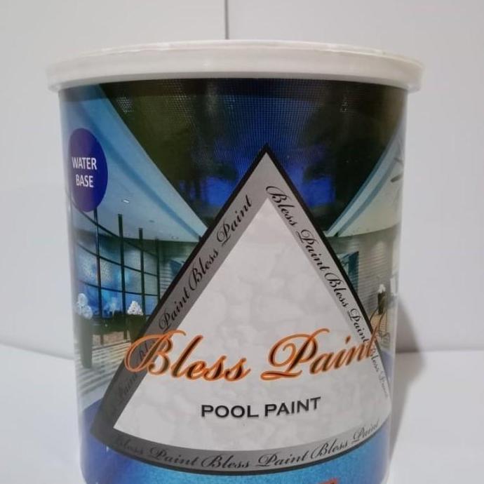 Cat Kolam Renang Ikan Koi Anti Bocor Merk Bless 1Liter