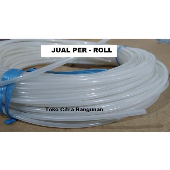 TERBARU - Selang Micro 3.1 mm Kecil Slang Air Sedotan Bening Jual Per Roll Depok