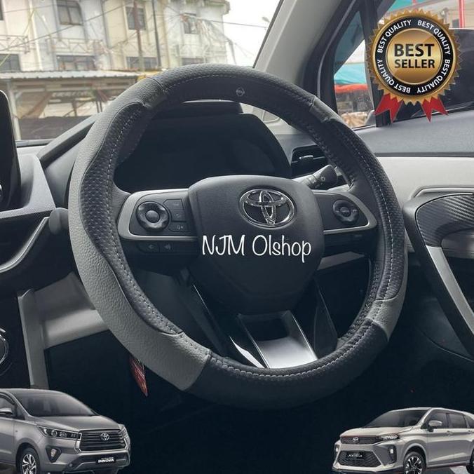 Nyobokaliang - Sarung stir Avanza / Veloz / Xenia / Xpander / Raize / Mobilio / Calya / Sigra / Kija